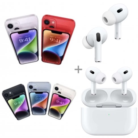 <b>【現貨】iPhone 14 Plus+ AirPods Pro 2</b><br />★〝送〞七大好禮 ★<font color=#0000FF><br /><b>免頭款、無手續費、無服務費</font></b>