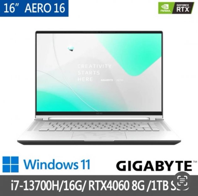 <b>【GIGABYTE 技嘉】16吋i7 RTX4060創作者筆電</b><br><font color=#0000FF><b>免頭款、無手續費、無服務費</font></b>