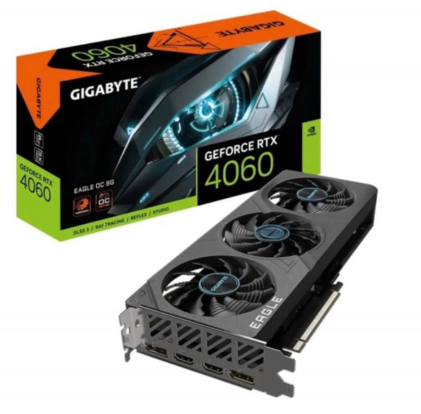 <b>【GIGABYTE 技嘉】GeForce RTX4060 EAGLE OC 8G 顯示卡</b><br><font color=#0000FF><b>免頭款、無手續費、無服務費</font></b>